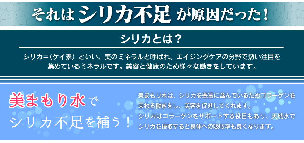 美まもり水で水分補給